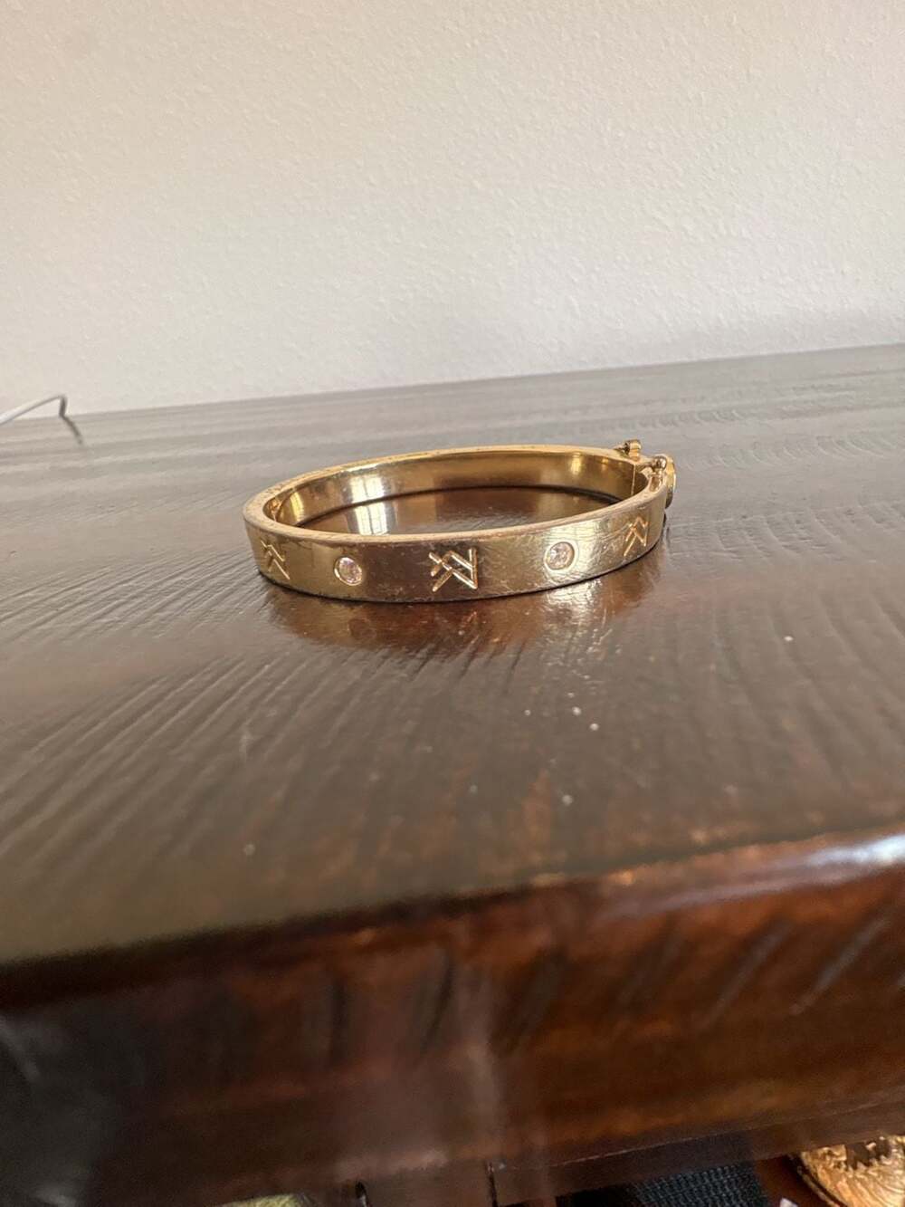 Miranda Frye MF Cuff Gold Plated Bracelet